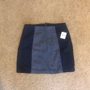 Free People Denim Skirt